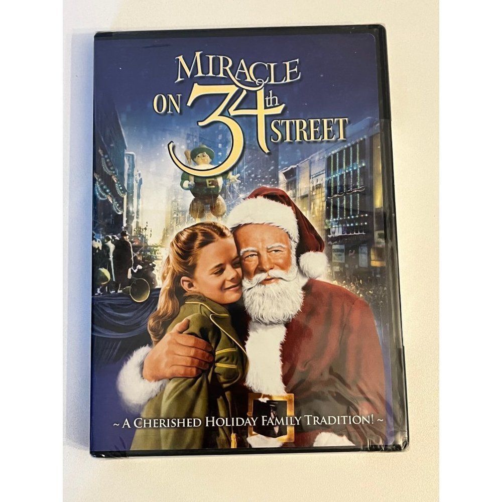 NWT miracle on 34th street DVD EE